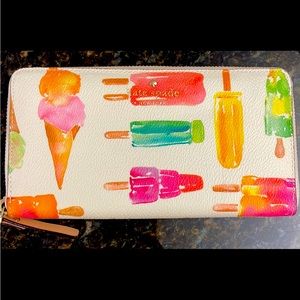 Like new Kate Spade ice cream party wallet
